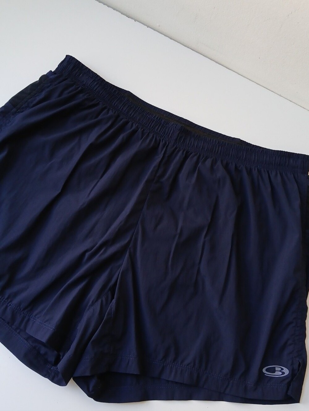 Icebreaker Cool Lite Activewear Shorts Navy Blue Men's Medium